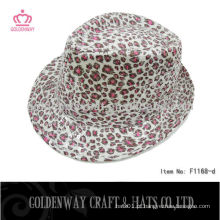 Cópia de leopardo barata Trilby Hat